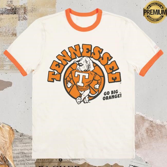 Tennessee Vols Basketball Smokey Ringer Retro Tee Homefield