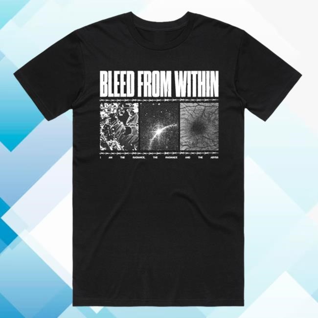 Official Bleed From Within Radiance Shirt Bleed From Within Shop Merch Radiance T Shirt