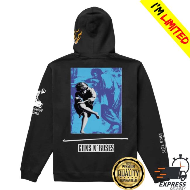 Official Primitive Skateboarding Apparel Clothing Merch Store Shop Estranged Hw Guns N' Roses Sweater Black