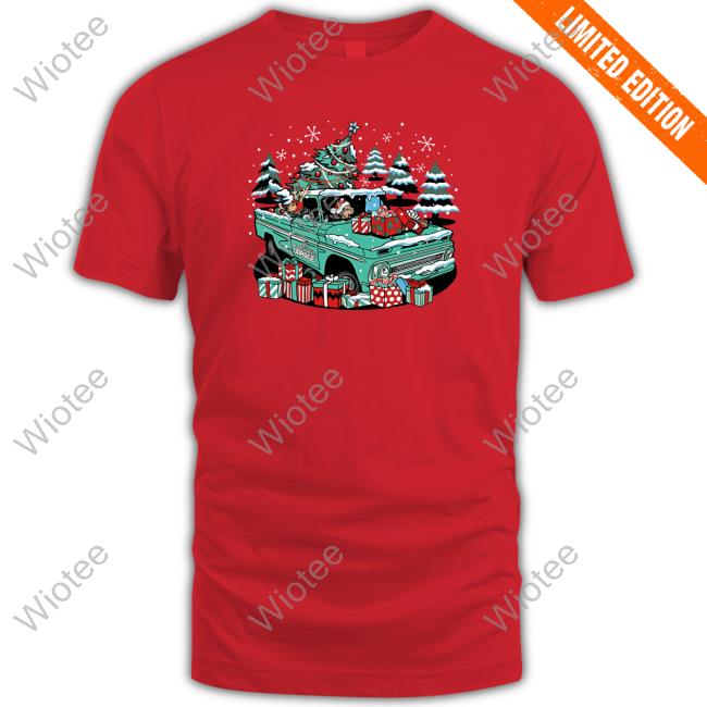 Official Old Man Garage Christmas Tee Shirt Official Old Man Garage Christmas T Shirts