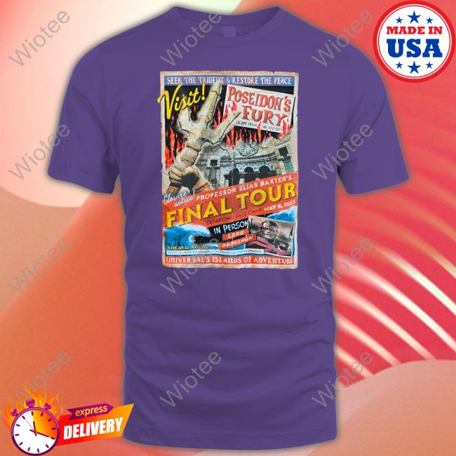 Official Poseidon's Fury Farewell Shirt
