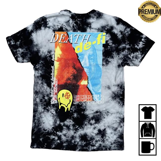 Official Synner Merch Death Defi Tee Synner Merch Death Defi Sweatshirt