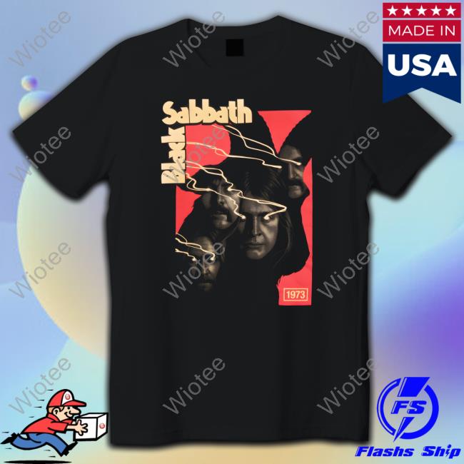 Black Sabbath Merch 1973 Illustration Sweatshirt