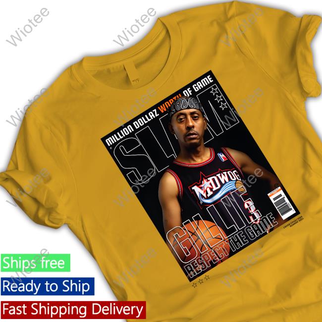 Million Dollaz Worth Of Game Mdwog X Slam Philly Cover T-Shirt Barstool Sports Store Million Dollaz Worth Of Game Mdwog X Slam Philly Cover Shirt