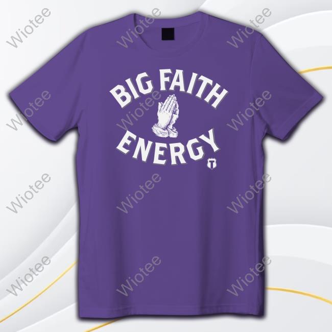 Official The Officer Tatum Big Faith Energy Funny Shirt