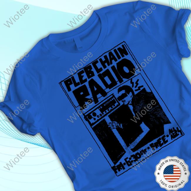 Lightning Store PLEBCHAIN Radio Grape T-Shirt Official Lightning Store PLEBCHAIN Radio Grape Shirt