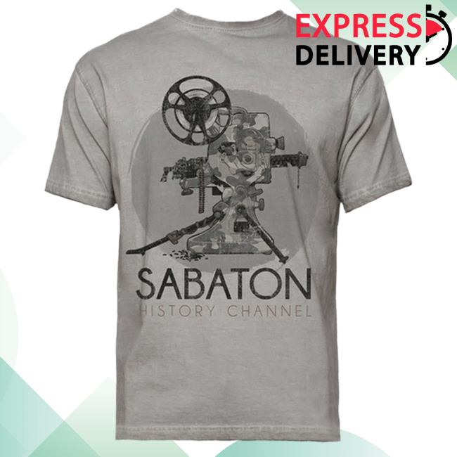 Official Sabaton Merch Store Sabaton History Channel Vintage T Shirt Sabaton Shop