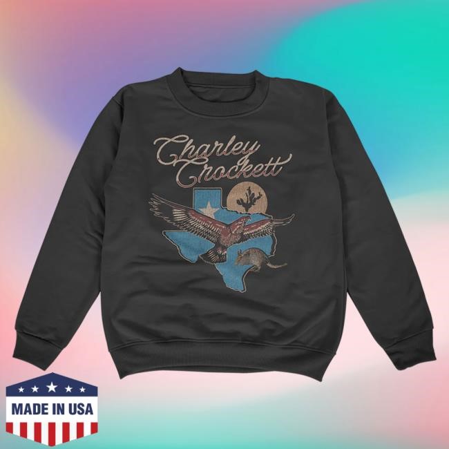 Vintage Style Texas Hawk Crewneck | Charley Crockett Essential