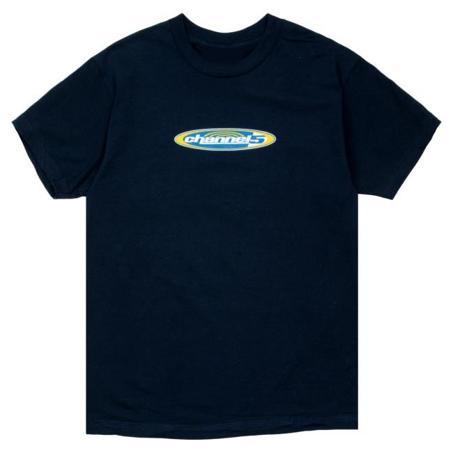 Official Channel 5 Merch Shop Store Channel 5 Oval Logo | Navy Shirt Channel5