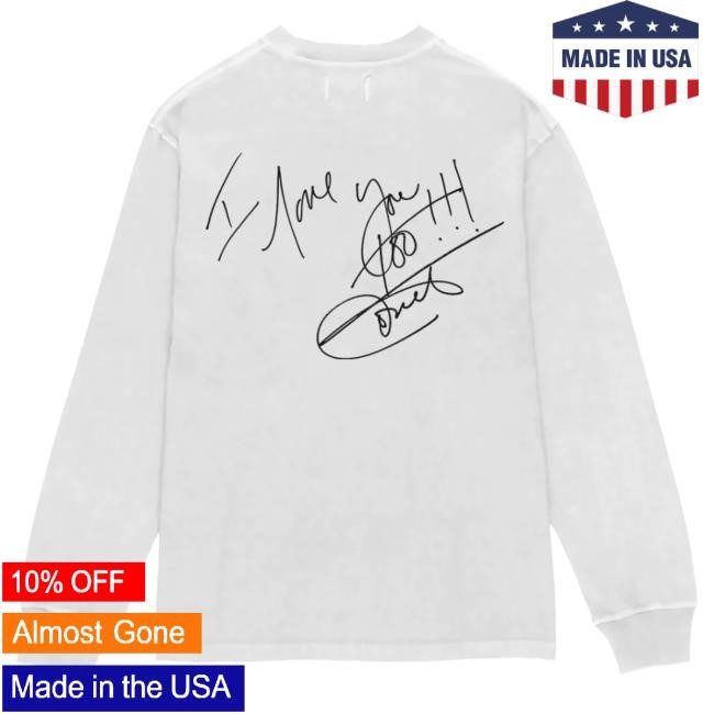 Janet Jackson Official Store I Love Janet L/S Tee