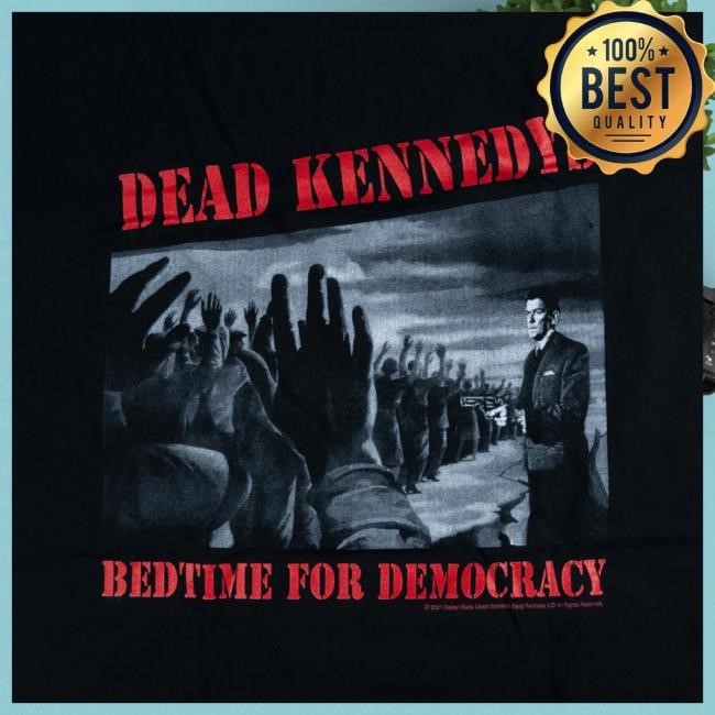 Hello Merch Dead Kennedys Bedtime For Democracy Black Shirt HelloMerch