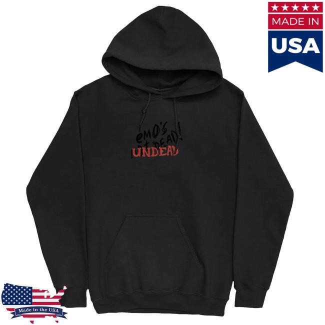 Official Emo's Not Dead Apparel Clothing Emo's Undead Sweater Emos Not Dead Merch