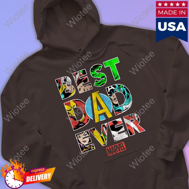Marvel Best Dad Ever T Shirt
