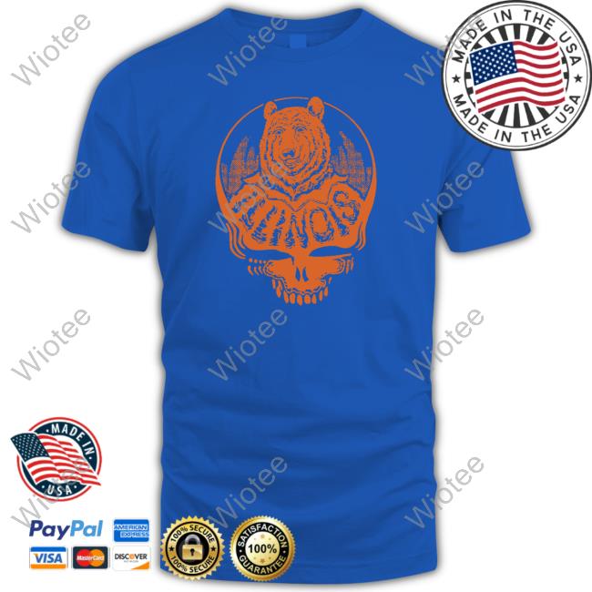 Illinois United States Of Dead Hoodie Illinois United States Of Dead Shirt