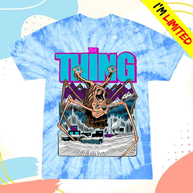 Official Cavity Colors The Thing Norris Monster Tie Dye Tees 3D Cavitycolors