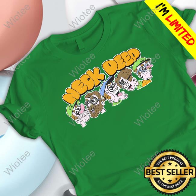 Neck Deep Cartoon Band Black Long Sleeve Shirt