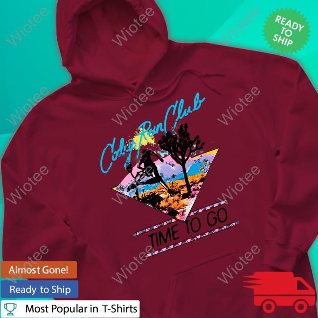 Cody's Run Club Time To Go Shirts Cody's Run Club Time To Go Long Sleeved T Shirt