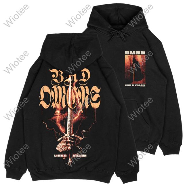 Bad Omens Official Merchandise Wraith Pullover Sweatshirt Badomensofficial