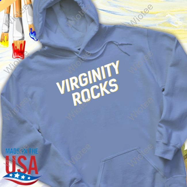 Danny Duncan Merch Virginity Rocks Light Blue Hoodie