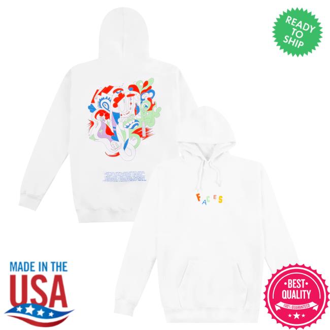 Official Mac Miller Merch Store Mac Miller Faces Letters Pullover Sweatshirt Mac Miller Clothing Apparel Shop MacMiller