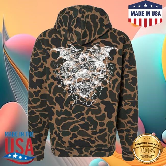 Chelsea Grin Merch Store Chelsea Grin Duck Camo Sigil Popover Hoodie