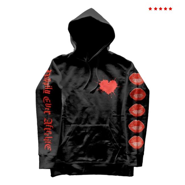 Official Nbc Merch Store Shop Lisa Frankenstein Hearts & Kisses Premium Crewneck Sweatshirt Official Nbc Merch Store Shop Lisa Frankenstein Hearts & Kisses Premium Hood
