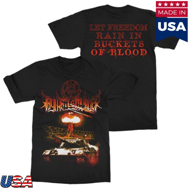 Official Thy Art Is Murder Merch Store Thy Art Is Murder Freedom Rain Shirts