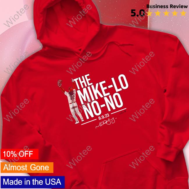 Official Bryson Stott Wearing Breakingt Merch Michael Lorenzen The Mike-Lo No-No T Shirt Official The Mike-Lo No-No Tee Shirt
