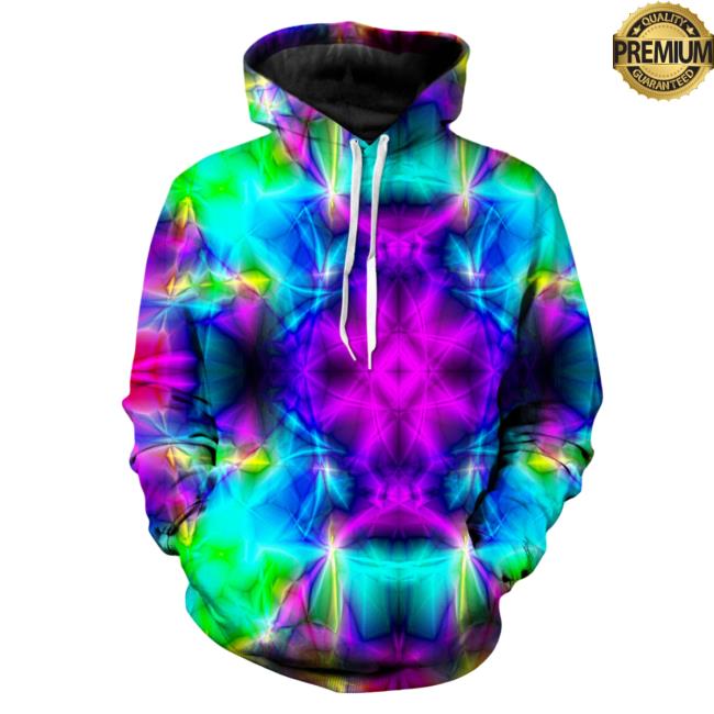 Psyched Mixed Dimension Unisex Hooded Sweatshirt
