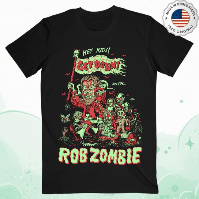 Official Rob Zombie Store Shop Get Down Parade Popover Shirt Rob Zombie Apparel Shop RobZombie