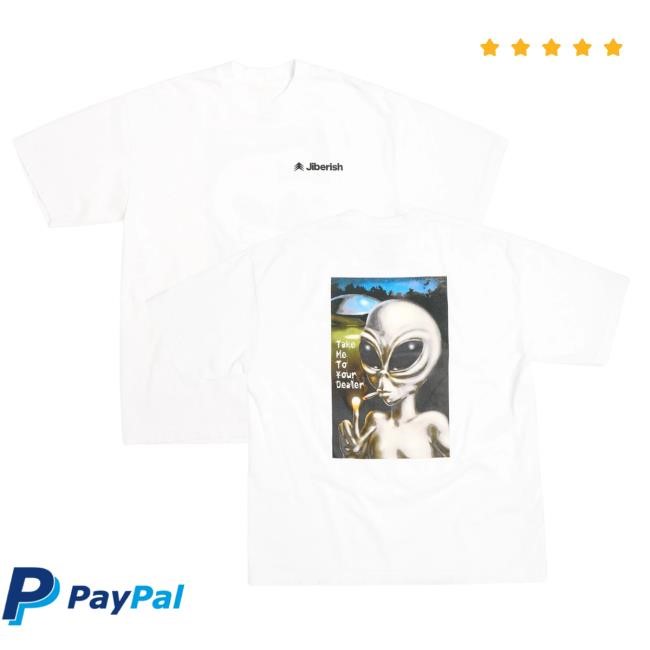 Official Jiberish Apparel Dealer Tshirt White Official Jiberish Dealer Hot Shirt White