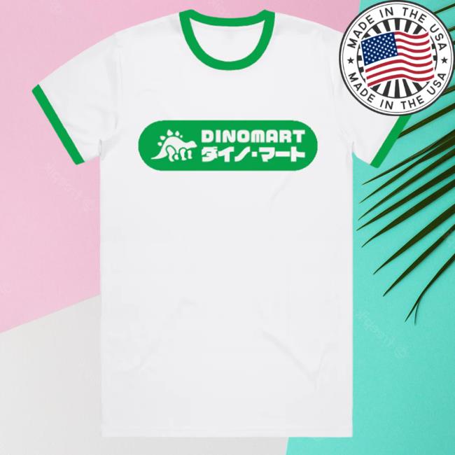 Official Last Dinosaurs / DINOMART Ringer Hot Shirt