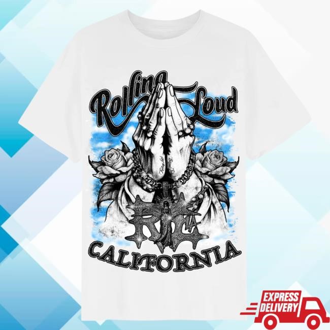 Official Rolling Loud Merch Store Shop Rolling Loud Rebuild LA Shirts RollingLoud