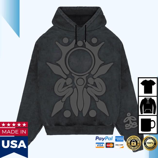 Official Ashnikko Merch Store Ashnikko Weedkiller Box Set Acid Wash Hooded Sweatshirt