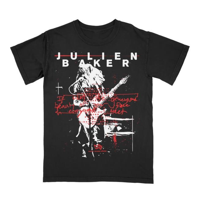 Julien Baker "Live Flier" New T-Shirt