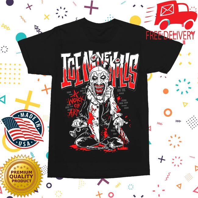 INK Merch C-Art-Oon Short Sleeve Tee – Ice Nine Kills Shop