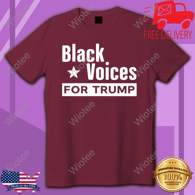 Black Voices For Trump T Shirt Official Black Voices For Trump Shirt