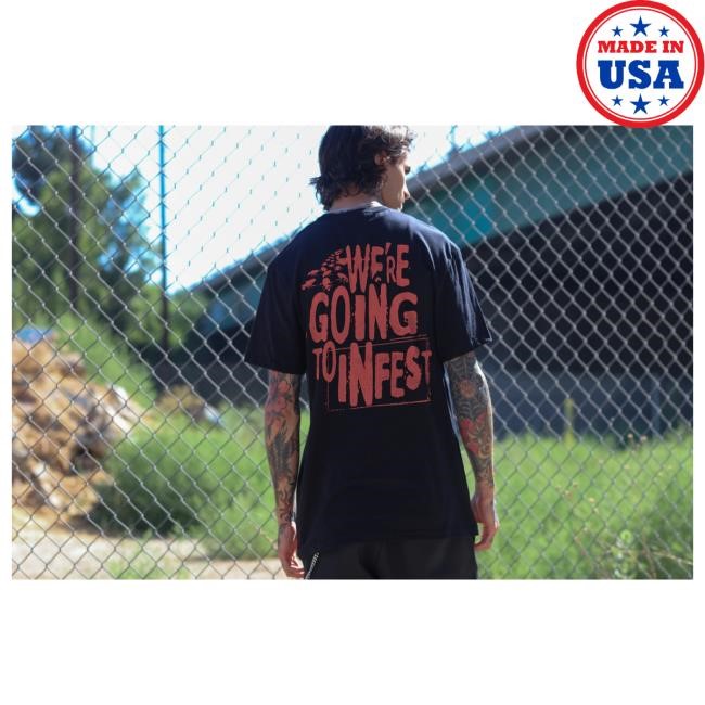 Official Papa Roach We’re Coming To Infest Shirt (Black) Official Papa Roach We’re Coming To Infest Shirt (Black)