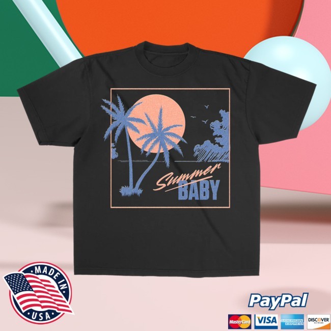 Summer Baby Skyline Tee Shirt Jonas Brothers Merch Shop