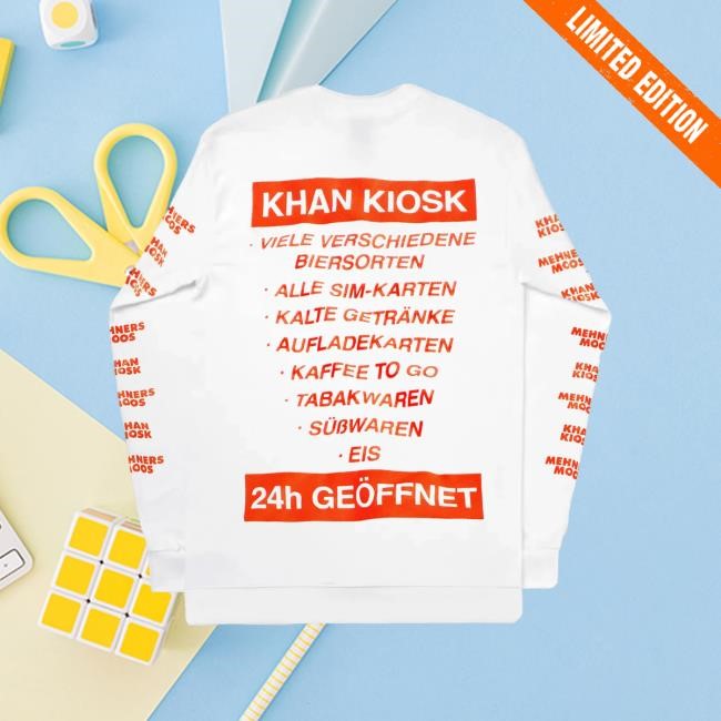 Sweatshirt - Khan Kiosk - Weiß Sweatshirt - Khan Kiosk - Weiß