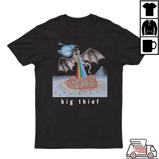 Adrianne Lenker Dragon Black New Tee Big Thief Store