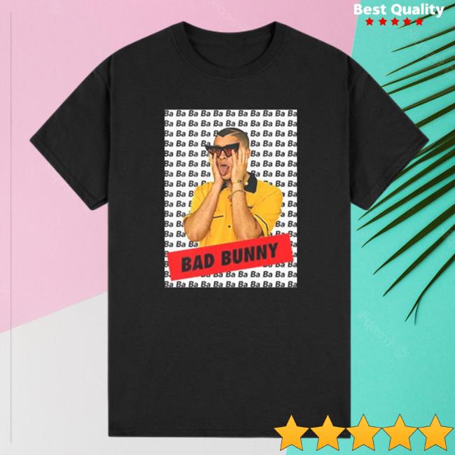 Official Bad Bunny Store Shop Merch Bad Bunny Oversized Pullover Shirt Official Bad Bunny Store Shop Merch Bad Bunny Oversized New Shirt