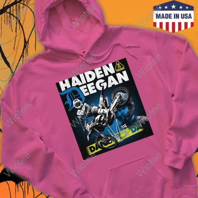Official Haiden Deegan Merch Caution Shirt Haiden Deegan Caution Long Sleeve Shirt