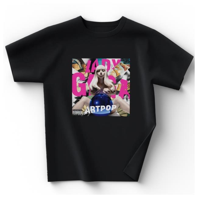 ARTPOP Cover New Tee Lady Gaga Merch Shop ARTPOP Cover Shirt Lady Gaga Merch Shop