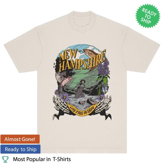Grateful Dead New Hampshire United States of Dead Shirt | Grateful Dead Merch Store Official Grateful Dead New Hampshire United States of Dead New Shirt | Grateful Dead Merch Store Official