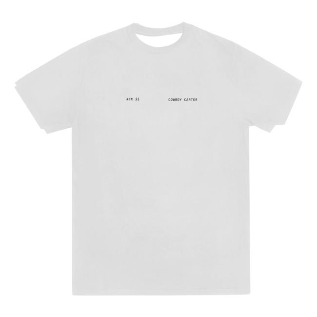 Beyonce Shop Merch Act ii New Shirt