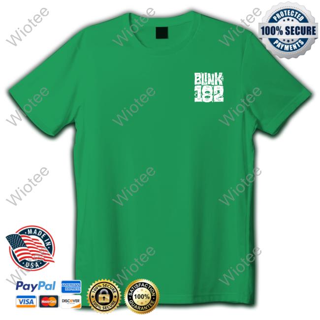 Blink 182 Crappy Punk Rock Wall Tee Shirt