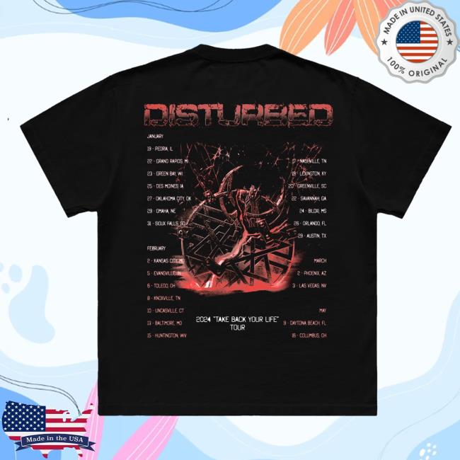 Master Of War 2024 Tour Shirt 2024 Official Disturbed Merch Shop Master Of War 2024 Tour Sweatshirt
