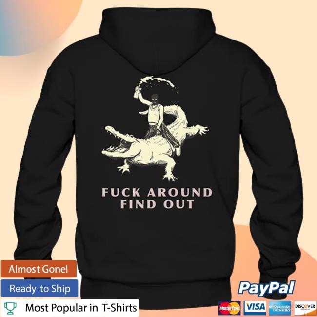 Official Hello Merch Mustard Service FAFO Gator Popover Hoodie HelloMerch Official Hello Merch Mustard Service FAFO Gator Hoody HelloMerch