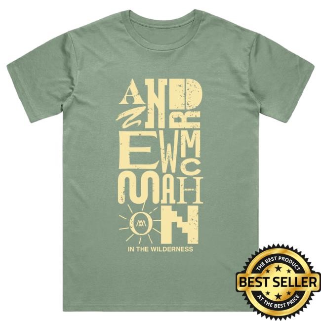 Official Andrew Mcmahon Merch Assorted Fonts Tshirt Official Andrew Mcmahon Merch Assorted Fonts New Shirt
